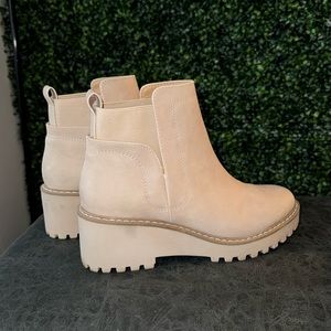 Taupe / Beige Spring Boots